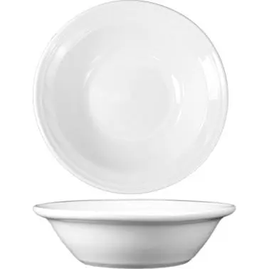 International Eco-Friendly Tableware Amsterdam Porcelain Fruit Bowl (3.5oz), Bright Cream, Quantity: 36 pieces, AM-11 Inte...
