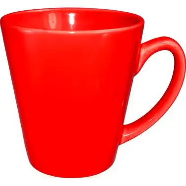 International Extended-Life Tableware Cancun Stoneware Crimson Ruby Funnel Cup (12oz), Crimson Red, Quantity: 36 pieces, 8...
