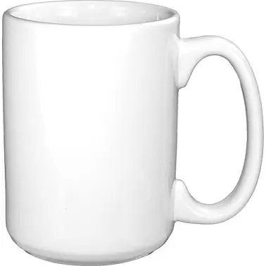 International Fast-Acting Tableware Cancun Stoneware El Grande Mug (13oz), European White (Off White), Quantity: 36 pieces...