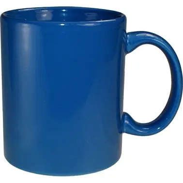 International Fast-Acting Tableware Cancun Stoneware Light Blue C-Handle Mug (11oz), Light Blue, Quantity: 36 pieces, 8716...