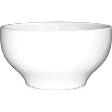 International Glow Tableware Dover Porcelain Footed Bowl (13oz), European White (Off White), Quantity: 24 pieces, DO-43 In...