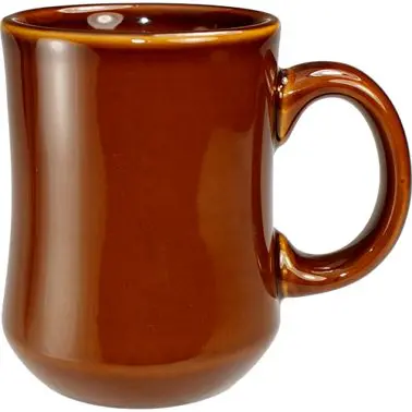 International Grooved Tableware Stoneware Fully Vitrified Caramel Princess Mug (8oz), Caramel, Quantity: 36 pieces, RM-P-C...