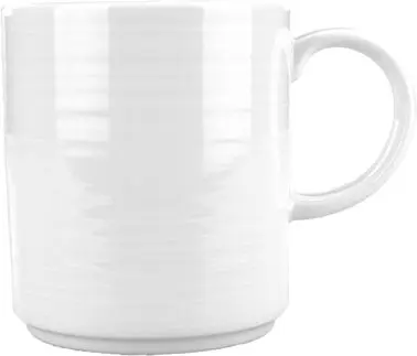 International Hardened Tableware Marzano Porcelain Mug (12oz), Bright White, Quantity: 36 pieces, MZ-68 International Tabl...