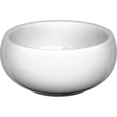 International Hardened Tableware Porcelain Sampling Bowl (16oz), Bright White, Quantity: 12 pieces, FA-421 International T...