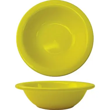International High-Visibility Tableware Cancun Stoneware Yellow Grapefruit Bowl (13oz), Yellow, Quantity: 36 pieces, CA-10...