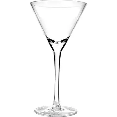 International Long-Lasting Tableware Glasses Restaurant Essentials Martini (11.5oz), Clear, Quantity: 12 pieces, 510 Inter...