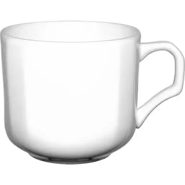 International Low-Profile Tableware Helios Bone China Cup (7.5oz), Bone China, Quantity: 36 pieces, HE-1 International Tab...