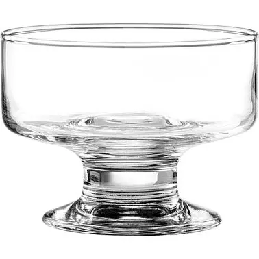 International Luminous Tableware Dessert Glass (7.5oz), See-Through, 2-3/4" x 3-3/4" x 3-3/4" x 2-3/4"...