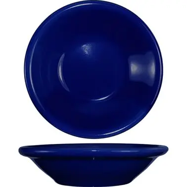International Narrow Tableware Cancun Stoneware Cobalt Cobalt Fruit Bowl (5oz), Cobalt Blue, Quantity: 36 pieces, CAN-11-C...