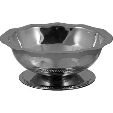 International Non-Toxic Tableware Holloware SS Sherbet 0.7mm (5oz), Silver, 4-1/2" x 1-1/2" 5oz, Quantity: 12 pi...