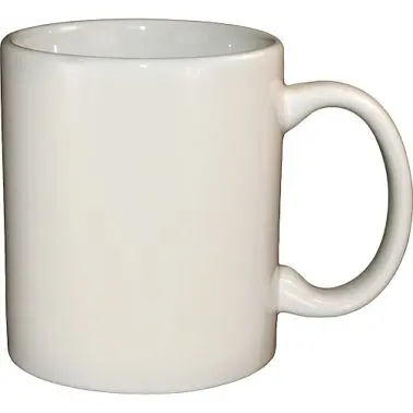International No-Tool Tableware Roma Stoneware C-Handle Mug (11oz), American White (Ivory, Eggshell, Cream), Quantity: 36 ...