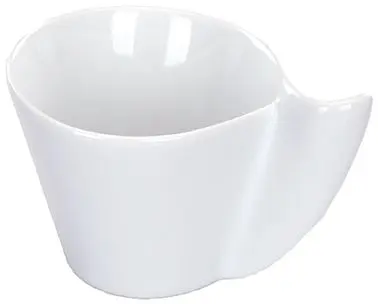 International Original Tableware Vale Porcelain .D. Cup (3oz), Bright Pure White, Quantity: 24 pieces, VL-35 International...