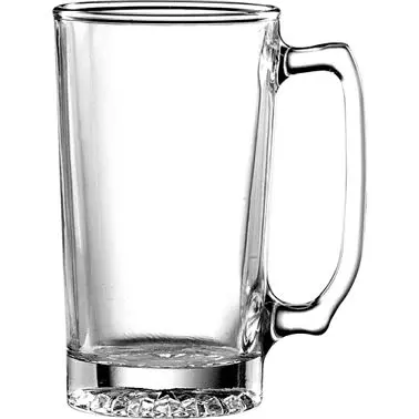 International Oversized Tableware Glass Beer Mug (12.25oz), Clear, Quantity: 36 pieces, 210 International Tableware