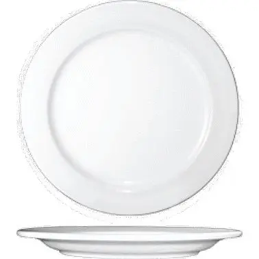 International Performance Tableware Dover Porcelain Plate 12", European White (Off White), Quantity: 12 pieces, DO-21...