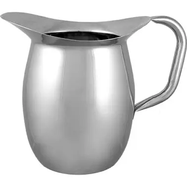 International Precision-Engineered Tableware Holloware Deluxe Bell Pitcher (3qt), Silver, IBGS-I-C3W/O International Table...