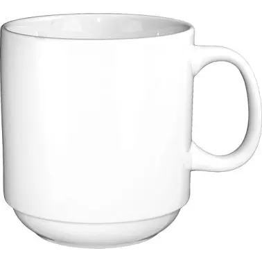 International Quick-Release Tableware Dover Porcelain .D. Cup (3oz), European White (Off White), Quantity: 36 pieces, DO-3...