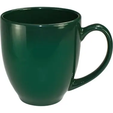 International Reliable Tableware Cancun Stoneware Green Bistro Cup (14oz), Green, Quantity: 36 pieces, 81376-67 Internatio...