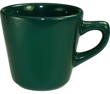 International Smooth-Operating Tableware Cancun Stoneware Green Tall Cup (7oz), Green, Quantity: 36 pieces, CA-1-G Interna...