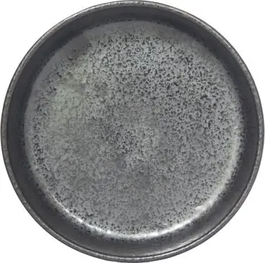 International Tableware Alloy Stoneware Carbon Midnight Black Deep Bowl (25oz), Carbon Black Reactive Glaze, Quantity: 12 ...