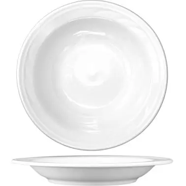 International Tableware Amsterdam Porcelain Pasta Bowl (24oz), Bright Pure White, Quantity: 12 pieces, AM-120