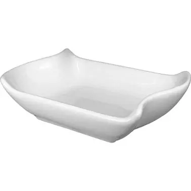 International Tableware Aspekt Porcelain Sauce Dish (2.5oz), Bright Ivory, Quantity: 36 pieces, AS-2