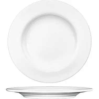 International Tableware Bristol Porcelain Plate 6-1/4", Bright White, Quantity: 36 pieces, BL-6