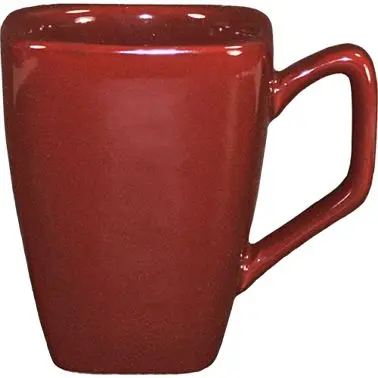 International Tableware Elite Harvest Stoneware Rhubarb Tall Cup (8oz), Rhubarb, Quantity: 36 pieces, EL-1-RH