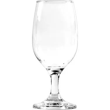 International Tableware Glasses Restaurant Essentials Goblet (8.5oz), Clear, Quantity: 24 pieces, 5439
