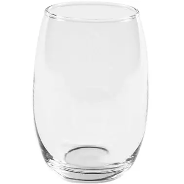 International Tableware Glasses Restaurant Essentials Stemless (15.5oz), Crystal Clear, Quantity: 48 pieces, 454