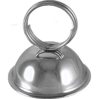 International Tableware Holloware SS Menu Holder, Metallic Silver, ITW-III-L