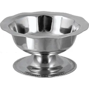 International Tableware Holloware SS Sherbet 0.5mm (5oz), Silver, Quantity: 12 pieces, IDS-I-HG5