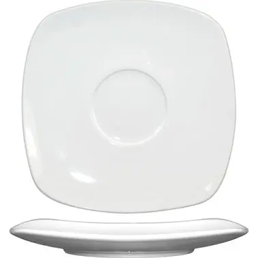 International Tableware Iris Bone China Saucer 6-1/4", Bone China, Quantity: 36 pieces, IS-2