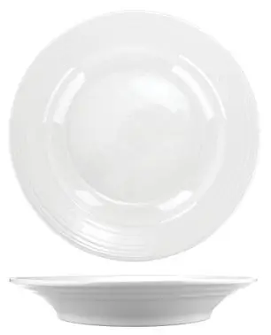 International Tableware Marzano Porcelain Pasta Bowl (24oz), Bright White, Quantity: 12 pieces, MZ-120