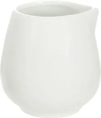 International Tableware Pacific Porcelain Creamer No Handle (1.5oz), Bright White, Quantity: 12 pieces, PC-50