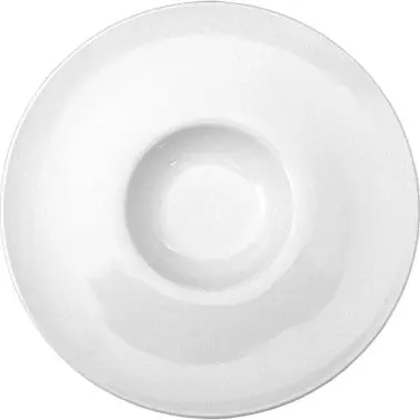 International Tableware Pacific Porcelain Deep Well Wide Rim Bowl (8oz), Bright Off-White, Quantity: 12 pieces, FAW-1125