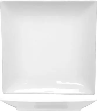International Tableware Paragon Porcelain Coupe Plate 10", Bright White, Quantity: 18 pieces, PA-16
