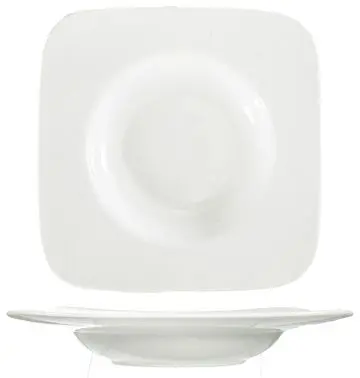 International Tableware Paragon Porcelain Pasta/Salad Bowl (26oz), Bright White, Quantity: 6 pieces, PA-1175