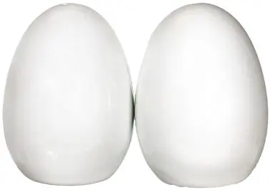International Tableware Paragon Porcelain Salt & Pepper Shaker, Bright Bright White, Quantity: 12 pieces, PA-101