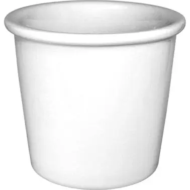 International Tableware Porcelain Mini Pot Bowl (6oz), Bright White, Quantity: 12 pieces, FA-426