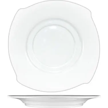 International Tableware Rhapsody Porcelain .D. Saucer 4-3/4", Bright Bright White, Quantity: 36 pieces, RA-36