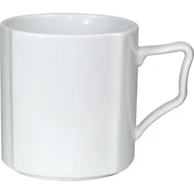 International Tableware Rhapsody Porcelain AD Stacking Cup (8oz), Bright White, Quantity: 36 pieces, RA-23