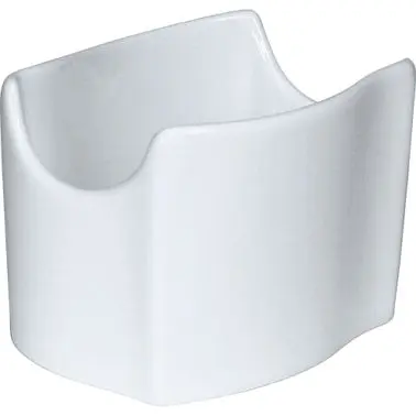 International Tableware Rhapsody Porcelain Sugar Setet Holder, Bright Snow White, Quantity: 12 pieces, RA-225