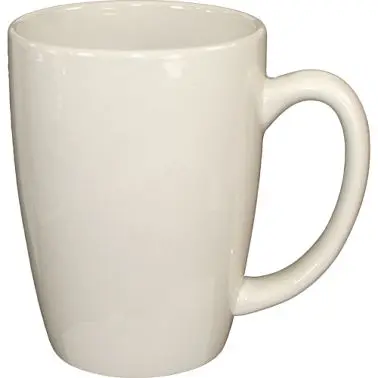 International Tableware Roma Stoneware Endeavor Cup (14oz), American White (Ivory, Eggshell, Cream), Quantity: 36 pieces, ...