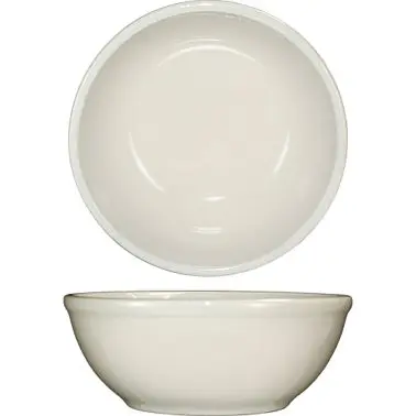 International Tableware Roma Stoneware Nappie/Oatmeal (16oz), American White (Ivory, Eggshell, Cream), Quantity: 36 pieces...