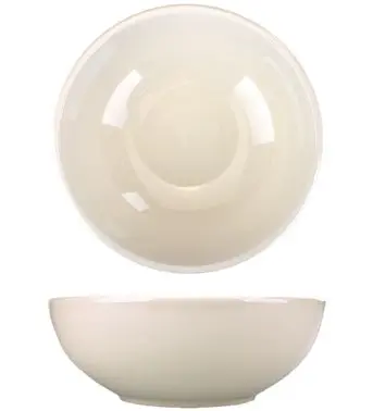 International Tableware Roma Stoneware Ramen Bowl (32oz), American Bright White (Ivory, Eggshell, Cream), Quantity: 12 pie...