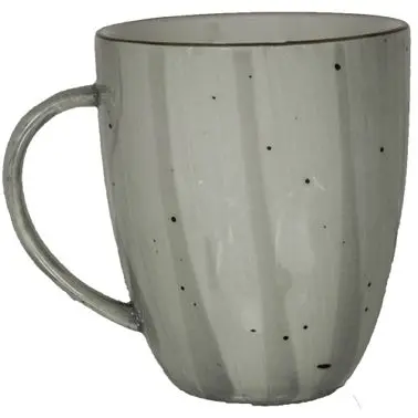 International Tableware Rotana Stoneware Stone Tall Cup (8.5oz), Stone Earth Tone Colors, Quantity: 36 pieces, RT-1-ST