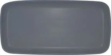 International Tableware Strata Stoneware Two Tone Grey/Sand Platter 12", Two Tone Nevada Grey and Sand, Quantity: 12 ...