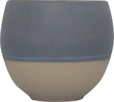 International Tableware Strata Stoneware Two Tone Grey/Sand Bouillon (8.5oz), Two Tone Nevada Grey and Sand, Quantity: 24 ...