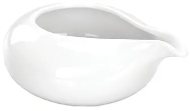 International Tableware Vale Porcelain Creamer (5oz), Bright White, Quantity: 24 pieces, VL-60