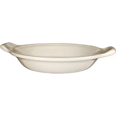 International Textured Tableware Bakeware Stoneware Shirred Egg (15oz), American White (Ivory, Eggshell, Cream), Quantity:...